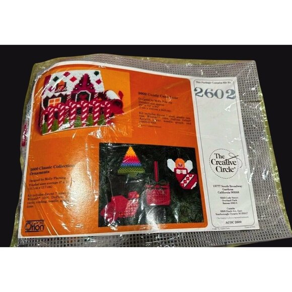 2000 Creative Circle Classic Collection Kit #2602 Christmas Ornaments & Candy Ca - Picture 1 of 1